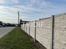 Horní Lapač – Betonový plot